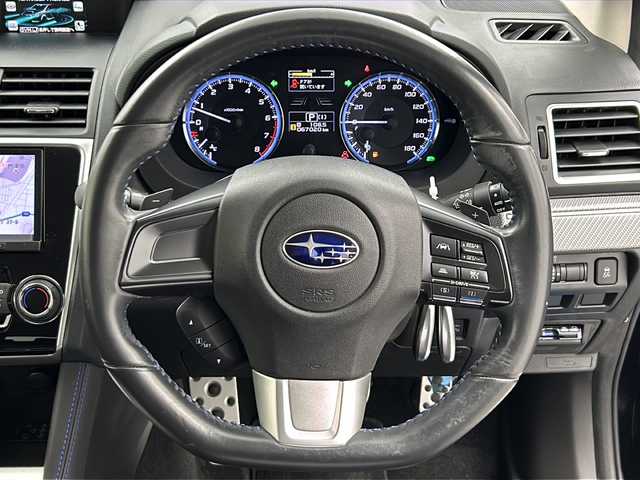 スバル レヴォーグ 1．6GT－S アイサイト 大阪府 2016(平28)年 6.7万km クリスタルブラックシリカ パナソニックナビ/（ＣＤ　ＤＶＤ　ＳＤ　ＵＳＢ　ＢＴ　ＨＤＭＩ　フルセグＴＶ）　/サイド・バックカメラ/レーダークルコン　/衝突軽減ブレーキ　/車線逸脱防止装置　/ＢＳＭ　/前後コーナーセンサー/ＥＴＣ　/前席パワーシート　/オートＬＥＤヘッドライト/オートハイビーム/アイドリングストップ/パドルシフト/スマートキー/スペアキーあり/純正フロアマット