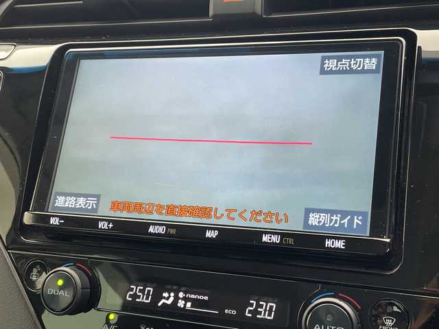 トヨタ カムリ WS 沖縄県 2018(平30)年 8.5万km シルバーM ワンオーナー/純正9インチナビ【NSZT-Y68T】/（フルセグTV DVD　Bluetooth）/バックカメラ/ビルトインETC/トヨタセーフティセンス/ハーフレザーシート/パワーシート/パドルシフト/ステアリングスイッチ/革巻きステアリング/クリアランスソナー/スマートキー/スペアキー/プッシュスタート/LEDヘッドライト/オートライト/純正フロアマット/純正18インチアルミホイール/保証書/取扱説明書/記録簿