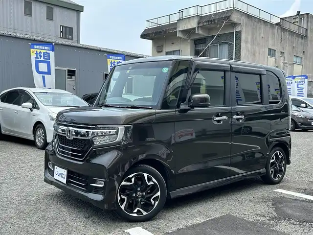 ホンダ Ｎ ＢＯＸ カスタム G L ターボ ホンダセンシング 京都府 2018(平30)年 9.7万km プレミアムグラマラスブロンズP (株)IDOMが運営する【じしゃロン伏見店】の自社ローン専用車両になりますこちらは現金またはオートローンご利用時の価格です。自社ローンご希望の方は別途その旨お申付け下さい
