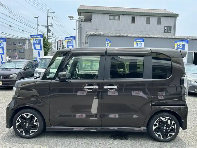 ホンダ Ｎ ＢＯＸ カスタム G L ターボ ホンダセンシング 京都府 2018(平30)年 9.7万km プレミアムグラマラスブロンズP (株)IDOMが運営する【じしゃロン伏見店】の自社ローン専用車両になりますこちらは現金またはオートローンご利用時の価格です。自社ローンご希望の方は別途その旨お申付け下さい