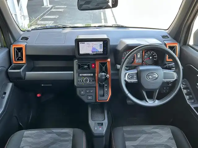 ダイハツ タフト G 静岡県 2020(令2)年 3.8万km フォレストカーキメタリック ガラスルーフ/ＳＤナビ（ケンウッド）/ＣＤ／ＤＶＤ/ＤＴＶ/ＢＴ/クリアランスソナー/アイドリングストップ/電動格納ミラー/シートヒーター/ＦＲドラレコ/ＬＥＤヘッドライト/純正フロアマット/衝突軽減ブレーキ　
