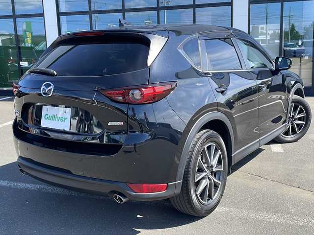 マツダ ＣＸ－５ XD プロアクティブ 道東・釧路十勝 2018(平30)年 7.7万km ジェットブラックマイカ ・４WD/・純正マツダコネクトナビ/(CD・DVD・BT・ラジオ・applecarplay・androidauto・フルセグ）/・全方位カメラ/・純正エンジンスターター/・ETC/・レーダークルーズコントロール/・パワーバックドア/・運転席パワーシート/・前席シートヒーター/・ステアリングヒーター/・横滑り防止装置/・前後コーナーセンサー/・レーンキープアシスト/・LEDヘッドライト/・オートライト/・衝突被害軽減ブレーキ/・スマートキー/・プッシュスタート/・純正１９インチアルミホイール/・社外アルミホイール付冬タイヤ積み込み/（225/65/17 2022年製造 残７mm)/・取扱説明書/・保証書