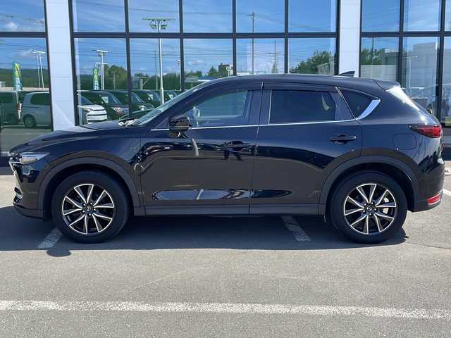 マツダ ＣＸ－５ XD プロアクティブ 道東・釧路十勝 2018(平30)年 7.7万km ジェットブラックマイカ ・４WD/・純正マツダコネクトナビ/(CD・DVD・BT・ラジオ・applecarplay・androidauto・フルセグ）/・全方位カメラ/・純正エンジンスターター/・ETC/・レーダークルーズコントロール/・パワーバックドア/・運転席パワーシート/・前席シートヒーター/・ステアリングヒーター/・横滑り防止装置/・前後コーナーセンサー/・レーンキープアシスト/・LEDヘッドライト/・オートライト/・衝突被害軽減ブレーキ/・スマートキー/・プッシュスタート/・純正１９インチアルミホイール/・社外アルミホイール付冬タイヤ積み込み/（225/65/17 2022年製造 残７mm)/・取扱説明書/・保証書