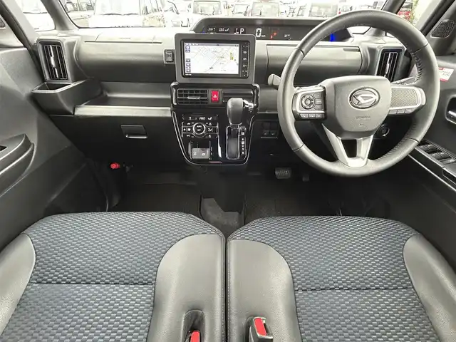 ダイハツ タント カスタム RS 鳥取県 2022(令4)年 3.9万km シャイニングホワイトパール ターボ車/純正ナビ/フルセグ/DVD/CD/BT/USB/全方位カメラ/スマートアシスト/前後クリアランスソナー/ブレーキホールド/レーンキープアシスト/両側パワースライド/ハーフレザーシート/前席シートヒーター/LEDヘッドライト/フォグライト/純正15インチアルミホイール/プッシュエンジンスタート/アイドリングストップ/フロアマット/ドアバイザー/保証書・取扱説明書