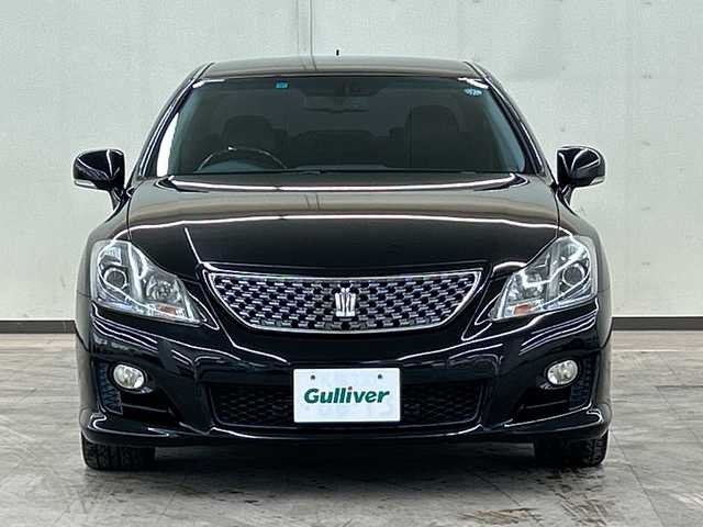 トヨタ クラウン アスリート Gパッケージ 道央・札幌 2009(平21)年 12.6万km ブラック 純正ナビ//プッシュスタート//ドアバイザー//パワーウィンド//ＥＴＣ//エンジンスタータ//クルーズコントロール//オートライト//パワーシート//純正ＨＩＤ