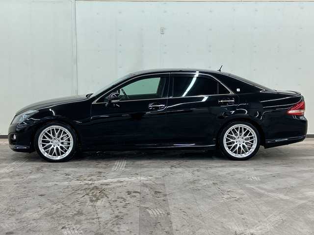 トヨタ クラウン アスリート Gパッケージ 道央・札幌 2009(平21)年 12.6万km ブラック 純正ナビ//プッシュスタート//ドアバイザー//パワーウィンド//ＥＴＣ//エンジンスタータ//クルーズコントロール//オートライト//パワーシート//純正ＨＩＤ