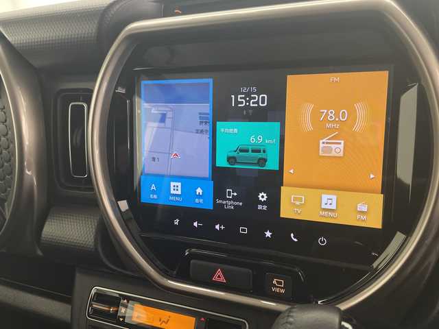 スズキ ハスラー Jスタイル Ⅱ ターボ 宮崎県 2023(令5)年 1.4万km アーバンブラウンパールメタリック/ソフトベージュ2トーン SUZUKI Safety Support/〇デュアルカメラブレーキサポート/〇後退時ブレーキサポート/〇誤発進抑制機能（前方・後方）/〇車線逸脱警報機能/〇車線逸脱抑制機能/〇ふらつき警報機能/〇標識認識機能/〇ハイビームアシスト/〇先行車発進お知らせ機能/〇アダプティブクルーズコントロール（全車速追従機能付き）/〇コーナーセンサー/純正9インチナビ/フルセグTV/CD/DVD/Bluetooth/全方位カメラ/シートヒーター/LEDヘッドライト/ビルトインETC/アイドリングストップ/純正15インチAW/ルーフレール