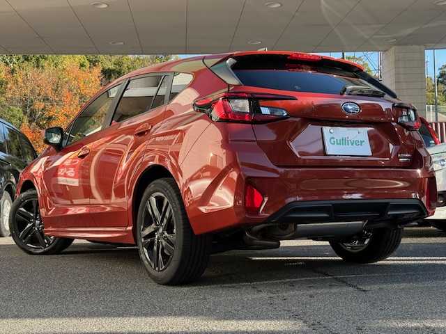 スバル インプレッサ ST－G 大阪府 2024(令6)年 0.2万km オレンジ /ワンオーナー//禁煙車//純正11.6型ナビ/FM/AM/Bluetooth/AUX/Applecarplay/AndroidAuto//フルセグTV//バックカメラ//純正OP前後ドライブレコーダー//ETC//アイサイト/・レーダークルーズコントロール/・プリクラッシュセーフティ/・自車ふらつき警報/・車線逸脱警報//ドライバーモニタリングシステム//電動パーキングブレーキ//パドルシフト//コーナーセンサー//LEDヘッドライト//純正AW17インチ//前後USB入力端子タイプC付//デュアルエアコン//プッシュスタート//スマートキー//保証書//取扱説明書//スペアキー