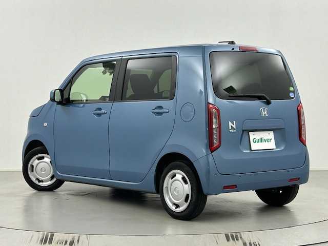 ホンダ Ｎ ＷＧＮ L ホンダセンシング 埼玉県 2021(令3)年 4万km ホライズンシーブルーパール 純正7インチナビ/(AM/FM/Bluetooth)/バックカメラ/コーナーセンサー/レーンキープアシスト/レーダークルーズコントロール/前後ドライブレコーダー/シートヒーター(運転席のみ)/純正フロアマット/パワーステアリング/パワーステアリング/プッシュスタート/ビルトインETC