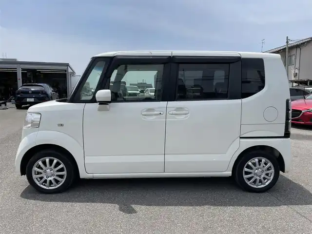 ホンダ Ｎ ＢＯＸ ＋ G Lパッケージ 石川県 2013(平25)年 6.4万km パール 純正メモリーナビ/ワンセグTV/ETC/片側パワースライドドア/社外アルミホイール/スマートキー/プッシュスタート/電動ミラー/ベンチシート