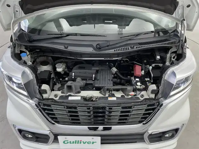 スズキ スペーシア カスタム HYBRID XS 福井県 2018(平30)年 5.1万km ピュアホワイトP メモリナビ【CN-RE04WD】/-BT/フルセグTV/CD/DVD/FM/AM/SD/衝突軽減ブレーキ/クリアランスソナー/車線逸脱警報/横滑り防止装置/オートライト/オートハイビーム/両側パワースライドドア/シートヒーター/ドアバイザー/フロアマット/純正アルミ１５インチ/フォグランプ/アイドリングストップ