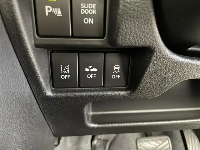 スズキ スペーシア カスタム HYBRID XS 福井県 2018(平30)年 5.1万km ピュアホワイトP メモリナビ【CN-RE04WD】/-BT/フルセグTV/CD/DVD/FM/AM/SD/衝突軽減ブレーキ/クリアランスソナー/車線逸脱警報/横滑り防止装置/オートライト/オートハイビーム/両側パワースライドドア/シートヒーター/ドアバイザー/フロアマット/純正アルミ１５インチ/フォグランプ/アイドリングストップ