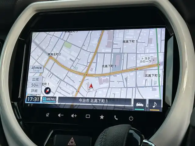 スズキ ハスラー HYBRID X 愛媛県 2022(令4)年 2.7万km ピュアホワイトパール/ガンメタリック2トーン 登録時走行距離：26335km/メーカーOP純正ナビ/AM/FM/フルセグTV/前後ドラレコ/ビルトインETC/全周囲カメラ/クルコン/レーンキープアシスト/衝突軽減システム/横滑り防止装置/盗難防止装置/LEDヘッドライト/フォグランプ/オートライト/エンジンスタートボタン/スマートキー/スペアキー/純正アルミホイール/純正フロアマット