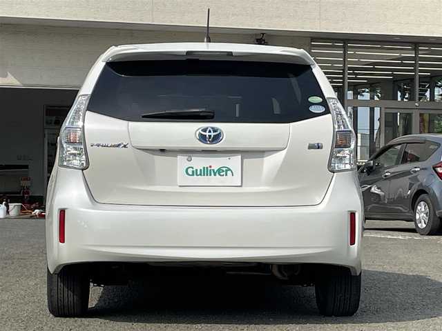 トヨタ プリウス α G 宮城県 2012(平24)年 12.7万km ホワイトパールクリスタルシャイン 純正ナビ/クルコン/ビルトインＥＴＣ/ＣＤ／ＤＶＤ／Ｂｌｕｅｔｏｏｔｈ/プッシュスタート/純正フロアマット/スペアキー/スマートキー