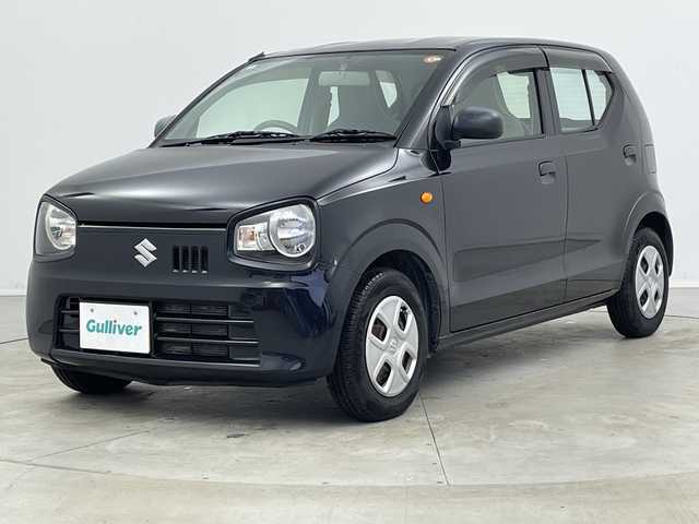 スズキ アルト L 新潟県 2017(平29)年 3.8万km ブルーイッシュブラックパール3 社外メモリーナビ/フルセグTV/Bluetooth/CD/DVD/SD/IPOD/D席シートヒーター/アイドリングストップ/ETC/マニュアルレベライザー/フロアマット/ドアバイザー/保証書/取扱説明書