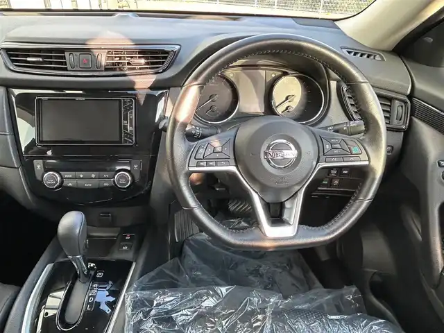 日産 エクストレイル 20Xi 大阪府 2018(平30)年 3.5万km ダイヤモンドブラック 社外ナビ/   フルセグTV/CD/DVD/Bluetooth/衝突軽減/プロパイロット/全方位モニター/アイドリングストップ/電動リアゲート/ステアリングスイッチ/純正フロアマット/プッシュスタート/スマートキー/ＥＴＣ/ＬＥＤライト