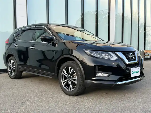 日産 エクストレイル 20Xi 大阪府 2018(平30)年 3.5万km ダイヤモンドブラック 社外ナビ/   フルセグTV/CD/DVD/Bluetooth/衝突軽減/プロパイロット/全方位モニター/アイドリングストップ/電動リアゲート/ステアリングスイッチ/純正フロアマット/プッシュスタート/スマートキー/ＥＴＣ/ＬＥＤライト