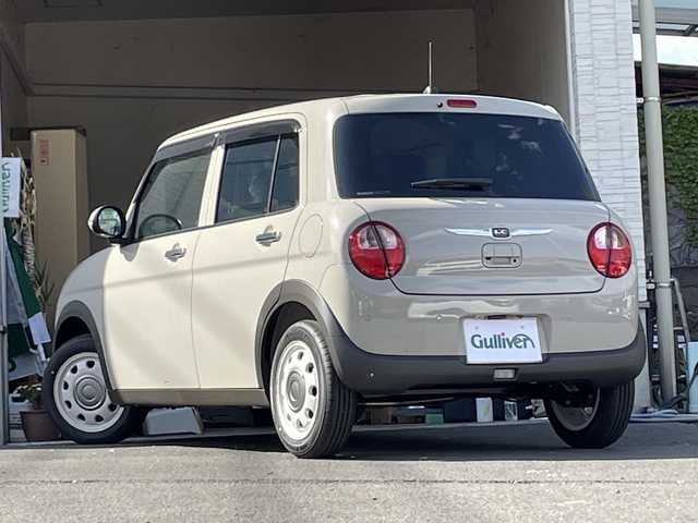 スズキ ラパン ＬＣ X 大分県 2024(令6)年 0.1万km未満 フォーンベージュM 登録済み未使用車/純正ディスプレイオーディオ/シートヒーター/ステアリングリモコン