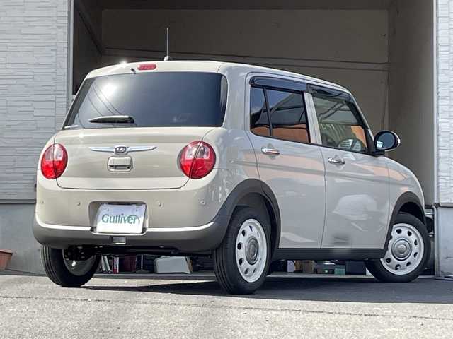 スズキ ラパン ＬＣ X 大分県 2024(令6)年 0.1万km未満 フォーンベージュM 登録済み未使用車/純正ディスプレイオーディオ/シートヒーター/ステアリングリモコン