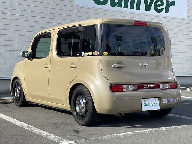 日産 キューブ 15X Mセレクション 静岡県 2009(平21)年 7.6万km クラフトダンボール 社外ナビ　/AM/FM/BT/TV/車庫調整【純正】積み込み/ETC/プッシュスタート/スペアキ―/AC/パワーウインドウ/パワーステアリング