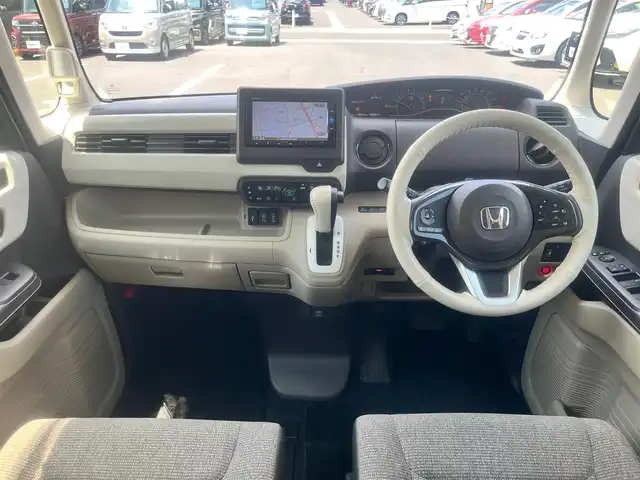 ホンダ Ｎ ＢＯＸ G EX ホンダセンシング 島根県 2018(平30)年 5.4万km プレミアムイエローパールⅡ ワンオーナー/純正SDナビ/フルセグテレビ/Bluetooth/CD/DVD再生/バックカメラ/ETC/前方ドライブレコーダー/パワースライドドア/衝突被害軽減システム/レーンキープアシスト/横滑り防止装置/後方コーナーセンサー/純正LEDオートヘッドライト/純正１４インチ・モデューロアルミホイール/スタッドレスタイヤ＆純正スチールホイール4本積込み/アレルクリーンプラスシート（抗菌シート）/スマートキー（リモコンキー専用２トーンカラー）/プッシュスタート/純正フロアマット