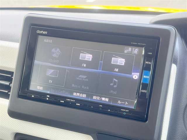 ホンダ Ｎ ＢＯＸ G EX ホンダセンシング 島根県 2018(平30)年 5.4万km プレミアムイエローパールⅡ ワンオーナー/純正SDナビ/フルセグテレビ/Bluetooth/CD/DVD再生/バックカメラ/ETC/前方ドライブレコーダー/パワースライドドア/衝突被害軽減システム/レーンキープアシスト/横滑り防止装置/後方コーナーセンサー/純正LEDオートヘッドライト/純正１４インチ・モデューロアルミホイール/スタッドレスタイヤ＆純正スチールホイール4本積込み/アレルクリーンプラスシート（抗菌シート）/スマートキー（リモコンキー専用２トーンカラー）/プッシュスタート/純正フロアマット