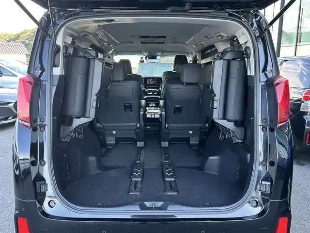 トヨタ アルファード S Cパッケージ 島根県 2021(令3)年 6万km ブラック 登録時走行距離　60094km/ワンオーナー/取扱説明書/保証書/純正メモリナビ/(Bluetooth/フルセグテレビ/USB)/フリップダウンモニター/両側パワースライドドア/バックカメラ/レーダークルーズコントロール/クリアランスソナー/パーキングサポートブレーキ/プリクラッシュセーフティ/レーンキープアシスト/リヤクロストラフィックアラート/ブラインドスポットモニター/オートマチックハイビーム/パワーシート（DN席）/メモリーシート/シートヒーター（DN席）/ステアリングヒーター/nanoe/ドラレコ前後/ビルドインETC/純正アルミ１８インチ