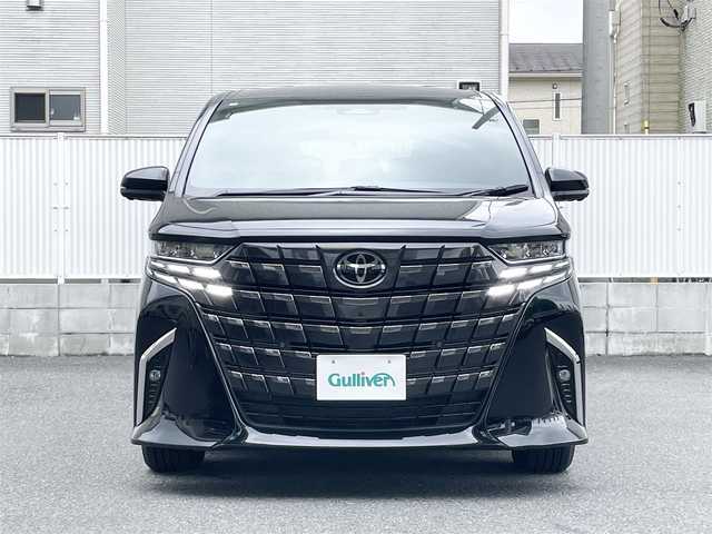トヨタ アルファード Z 栃木県 2024(令6)年 0.5万km ブラック ワンオーナー/左右独立型ムーンルーフ/純正ナビ/BT/USB/Miracast/フルセグTV/パノラミックビューモニター/レーダークルーズコントロール/デジタルインナーミラー/衝突被害軽減ブレーキ/純正18inAW/LDA/BSM/オートパーキングホールド/コーナーセンサー/前後ドライブレコーダー/レーダー探知機/ビルトインETC2.0/両側パワースライドドア/パワーバックドア/黒レザーシート/前席/セカンドシート　パワーシート/前席/セカンドシート　シートヒーター・エアシート/ウッドコンビステアリング/ステアリングスイッチ/純正LEDヘッドライト/純正フォグランプ/オートライト/オートハイビーム/取扱説明書/保証書/スペアキー１