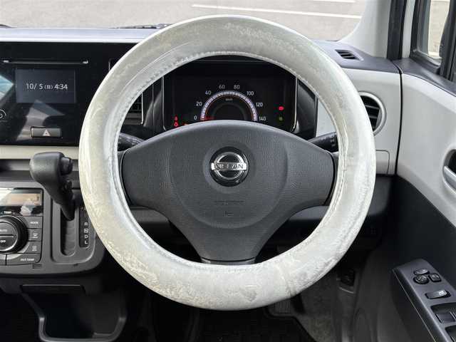 日産 モコ X エアロスタイル 大分県 2012(平24)年 9.6万km スノーパールホワイト ・オーディオ(CD/USB/AM/FM)/・スマートキー/・プッシュスタート/・オートエアコン/・ベンチシート/・フロアマット/・フォグランプ/・社外アルミホイール/・電動格納ミラー/・ドアバイザー/・スペアキー