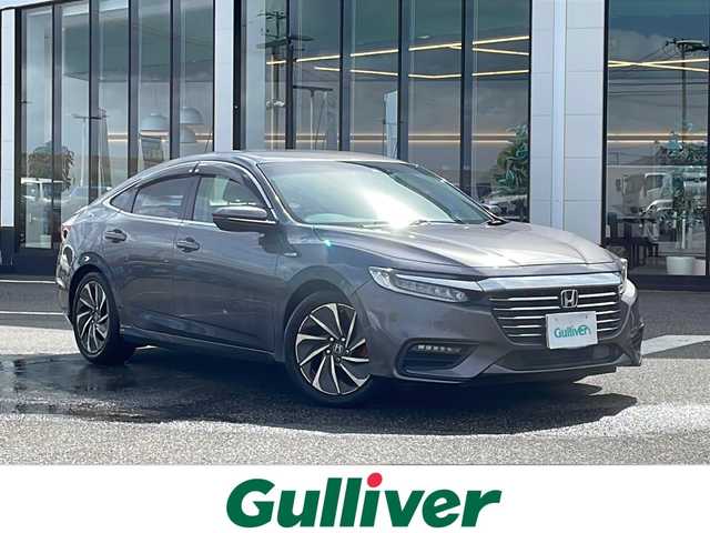 ホンダ インサイト EX 新潟県 2019(令1)年 5.7万km モダンスティールM 純正メモリナビ/(AM/FM/CD/DVD/Bluetooth)/フルセグTV/ホンダセンシング/衝突軽減ブレーキ/レーンキープアシスト/レーダークルーズコントロール/バックカメラ/前後ドライブレコーダー/ステアリングスイッチ/パドルシフト/黒ハーフレザーシート/パワーシート（運転席＋助手席）/シートヒーター（運転席＋助手席）/ブラインドスポットモニター/AW付スタッドレスタイヤ積載/ETC2.0/LEDヘッドライト/オートライト