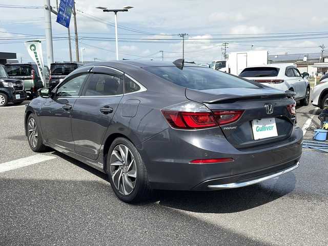 ホンダ インサイト EX 新潟県 2019(令1)年 5.7万km モダンスティールM 純正メモリナビ/(AM/FM/CD/DVD/Bluetooth)/フルセグTV/ホンダセンシング/衝突軽減ブレーキ/レーンキープアシスト/レーダークルーズコントロール/バックカメラ/前後ドライブレコーダー/ステアリングスイッチ/パドルシフト/黒ハーフレザーシート/パワーシート（運転席＋助手席）/シートヒーター（運転席＋助手席）/ブラインドスポットモニター/AW付スタッドレスタイヤ積載/ETC2.0/LEDヘッドライト/オートライト