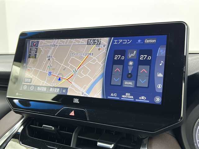 トヨタ ハリアー Z 熊本県 2021(令3)年 2.8万km プレシャスブラックパール １２．３型ナビ　/フルセグ/Ｂｌｕｅｔｏｏｔｈ　/全方位カメラ　/モデリスタフルエアロ　/ＪＢＬプレミアムサウンド　/レーダークルーズコントロール　/ＥＴＣ２．０　/前後ドライブレコーダー　/デジタルインナーミラー/パワーバックドア/レーンキープアシスト/衝突被害軽減ブレーキ/ブラインドスポットモニター/前後コーナーセンサー