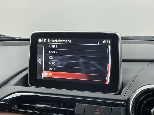 マツダ ロードスター ＲＦ VS 埼玉県 2017(平29)年 6万km マシーングレープレミアムM オープンカー/純正7インチSDナビ/DTV　DVD　BT　USB　AUX/セーフティーパッケージ/ブラインドスポットモニター/バックカメラ/レザーシート/シートヒーター前席/パドルシフト/ビルトインETC/LEDオートライト/純正16インチアルミホイール