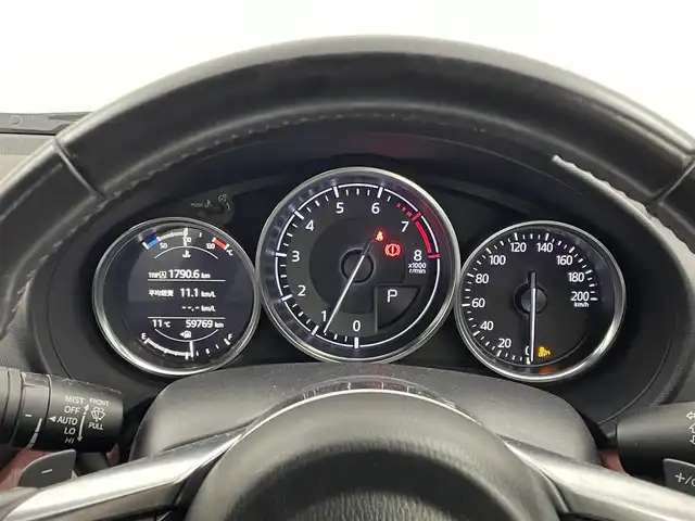 マツダ ロードスター ＲＦ VS 埼玉県 2017(平29)年 6万km マシーングレープレミアムM オープンカー/純正7インチSDナビ/DTV　DVD　BT　USB　AUX/セーフティーパッケージ/ブラインドスポットモニター/バックカメラ/レザーシート/シートヒーター前席/パドルシフト/ビルトインETC/LEDオートライト/純正16インチアルミホイール