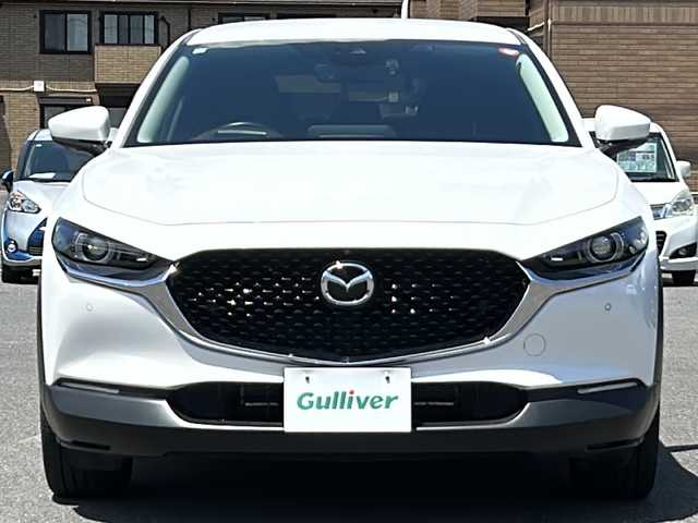 マツダ ＣＸ－３０ XD Lパッケージ 茨城県 2021(令3)年 2.8万km スノーフレイクホワイトパールマイカ 純正メーカーオプションSDナビ＆地デジTV/(地デジTV・CD・DVD・BT・ラジオ再生)/純正ドライブレコーダー（前後）/純正ETC2.0/被害軽減システム/プッシュスタート/バックカメラ/シートヒーター/取扱説明書/保証書
