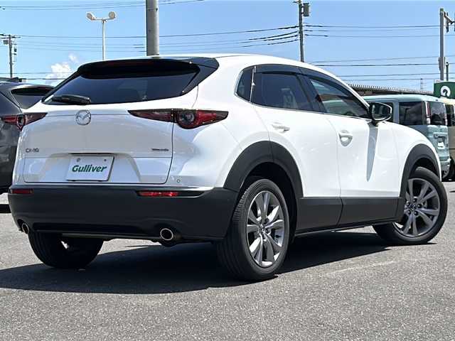 マツダ ＣＸ－３０ XD Lパッケージ 茨城県 2021(令3)年 2.8万km スノーフレイクホワイトパールマイカ 純正メーカーオプションSDナビ＆地デジTV/(地デジTV・CD・DVD・BT・ラジオ再生)/純正ドライブレコーダー（前後）/純正ETC2.0/被害軽減システム/プッシュスタート/バックカメラ/シートヒーター/取扱説明書/保証書