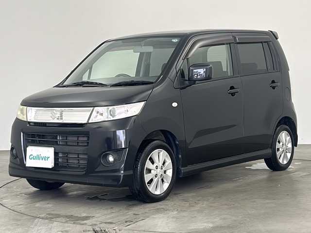 スズキ ワゴンＲ スティングレー X 兵庫県 2011(平23)年 5.2万km ブルーイッシュブラックパール3 ・純正オーディオ/・プッシュスタート/・スマートキー/・ベンチシート/・純正フロアマット/・純正14インチアルミホイール/・ハロゲンライト/・フォグランプ/・盗難防止装置