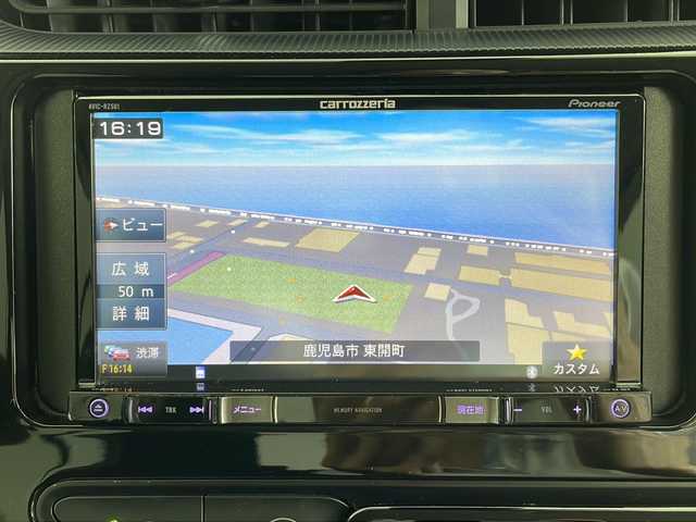 トヨタ アクア 鹿児島県 2018(平30)年 8.2万km ダークブルーマイカ 社外7インチSDナビ/(BT/CD/DVD/AM/FM/ワンセグTV)/トヨタセーフティセンス/プリクラッシュセーフティ/レーンディパーチャアラート/オートマチックハイビーム/バックカメラ/ETC/クリアランスソナー/純正フロアマット/純正15インチアルミホイール/純正LEDヘッドライト/スペアキー/ステアリングスイッチ/フロントフォグライト/取扱説明書