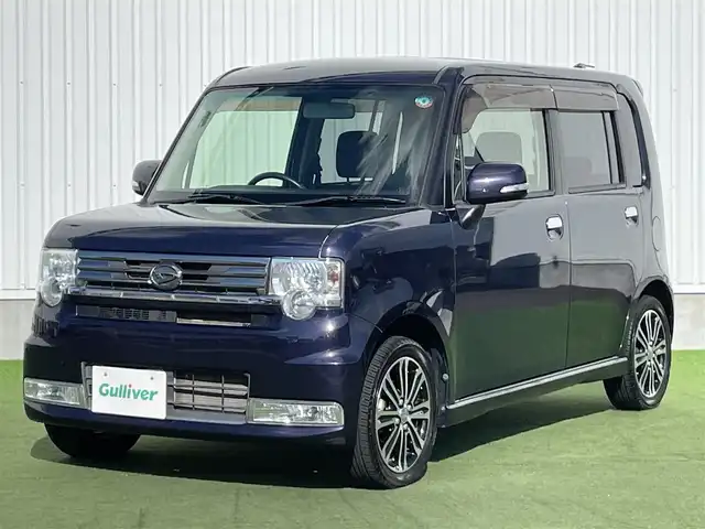 ダイハツ ムーヴ コンテ カスタム X VS 香川県 2015(平27)年 6.4万km アーバンナイトブルークリスタルメタリック 登録時走行距離 63411km/エクリプス製7型社外ナビ/TV/CD再生/アイドリングストップ/オートエアコン/純正15インチAW/ドアバイザー/HIDヘッドライト/フォグランプ/スマートキー/スペアキー/アンチロックブレーキシステム