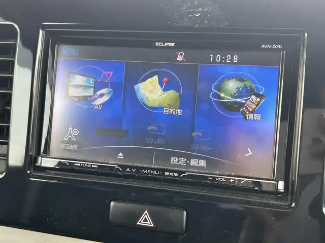 スズキ ＭＲワゴン L 奈良県 2014(平26)年 6.7万km ブルーイッシュブラックパール3 社外SDナビ(AVN-Z04i)/TV/BT/SD//フルセグテレビ/横滑り防止装置/バックカメラ/フルフラットシート/ETC(ビルトイン)/ドラレコ(フロント)/スマートボタン