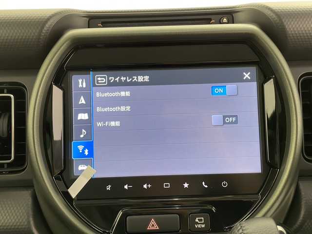スズキ ハスラー タフワイルド 長野県 2024(令6)年 0.1万km未満 ブルーイッシュブラックパール3 4WD/純正メモリナビ/（フルセグTV/BL/USB)/全方位カメラ/シートヒーター（前席）/ルーフリール/コーナーセンサー（後）/ステアリングスイッチ/ダウンヒルアシストコントロール/クルーズコントロール（追従あり）/衝突被害軽減システム/レーンキープアシスト/盗難防止装置/LEDヘッドライト/オートライト/フォグランプ/スマートキー