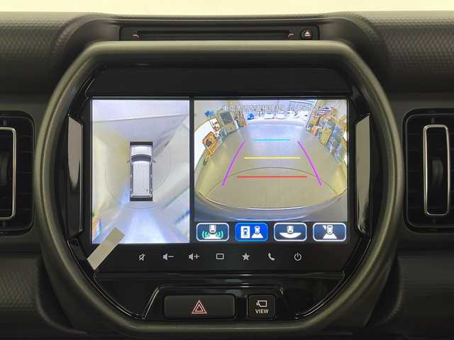 スズキ ハスラー タフワイルド 長野県 2024(令6)年 0.1万km未満 ブルーイッシュブラックパール3 4WD/純正メモリナビ/（フルセグTV/BL/USB)/全方位カメラ/シートヒーター（前席）/ルーフリール/コーナーセンサー（後）/ステアリングスイッチ/ダウンヒルアシストコントロール/クルーズコントロール（追従あり）/衝突被害軽減システム/レーンキープアシスト/盗難防止装置/LEDヘッドライト/オートライト/フォグランプ/スマートキー