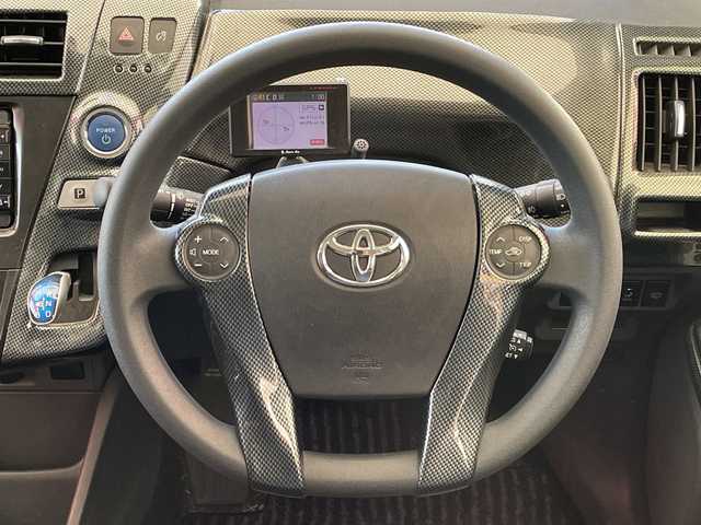 トヨタ プリウス α S 埼玉県 2012(平24)年 7.3万km ホワイトパールクリスタルシャイン モデリスタエアロ　/ガナドールマフラー　/ナビ/　　CD/DVD/BT/フルセグ　/バックカメラ　/クルーズコントロール　/HIDオートライト　/純正16インチアルミホイール　/ETC