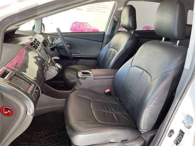 トヨタ プリウス α S 埼玉県 2012(平24)年 7.3万km ホワイトパールクリスタルシャイン モデリスタエアロ　/ガナドールマフラー　/ナビ/　　CD/DVD/BT/フルセグ　/バックカメラ　/クルーズコントロール　/HIDオートライト　/純正16インチアルミホイール　/ETC