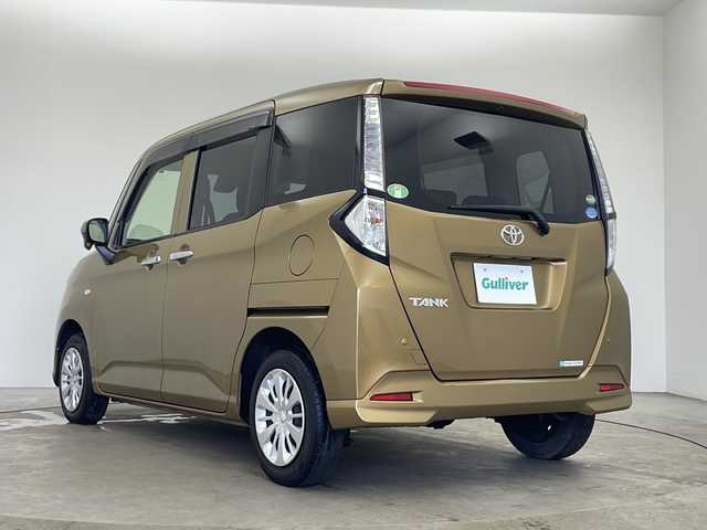 トヨタ タンク X S 秋田県 2017(平29)年 1.5万km インペリアルゴールドクリスタルM 4WD/純正メモリナビ/（BT/CD/TV/AUX）/片側パワースライドドア/スマートアシスト/衝突被害軽減システム/レーンキープアシスト/横滑り防止装置/ハロゲンヘッドライト/オートライト/スマートキー/スペアキー/プッシュスタート/電動格納ミラー/サイドバイザー/純正フロアマット