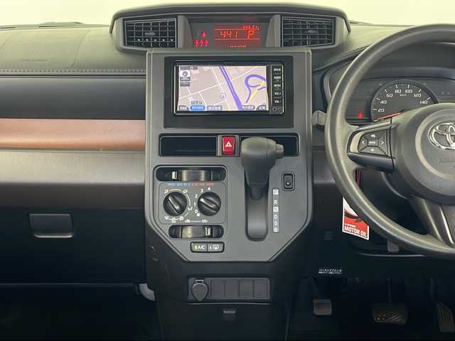 トヨタ タンク X S 秋田県 2017(平29)年 1.5万km インペリアルゴールドクリスタルM 4WD/純正メモリナビ/（BT/CD/TV/AUX）/片側パワースライドドア/スマートアシスト/衝突被害軽減システム/レーンキープアシスト/横滑り防止装置/ハロゲンヘッドライト/オートライト/スマートキー/スペアキー/プッシュスタート/電動格納ミラー/サイドバイザー/純正フロアマット