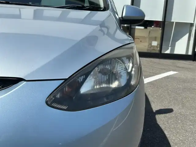 マツダ デミオ 13C－V 長崎県 2010(平22)年 7.7万km アイシーブルーメタリック SDナビ/ワンセグテレビ/バックカメラ/