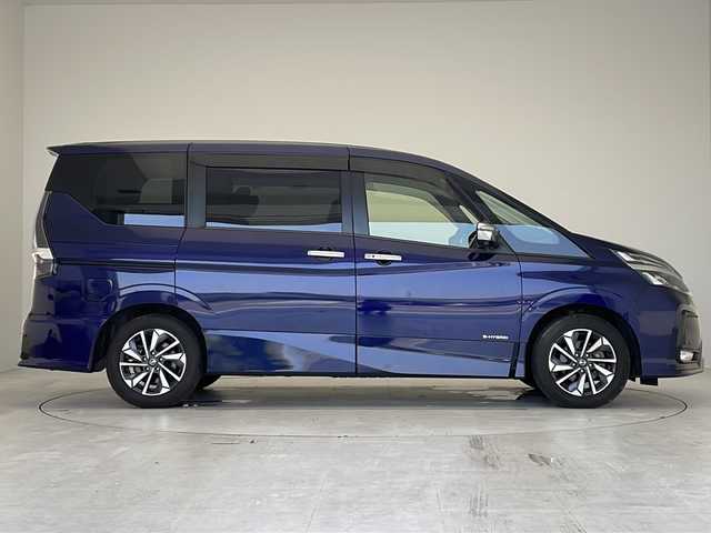 日産 セレナ ハイウェイスター 愛知県 2020(令2)年 4.4万km アズライトブルー プロパイロット/衝突軽減システム/純正10型ナビ　ＳＤカードなし/フリップダウンモニター/全方位カメラ/両側パワースライドドア/クルーズコントロール/フルセグ/CD DVD/Bluetooth/バックカメラ/コーナーセンサー/純正アルミホイール/ブラインドスポットモニター/LEDヘッドライト/リアオートエアコン/ドライブレコーダー/ETC/ステアリングスイッチ/スマートキー/プッシュスタート