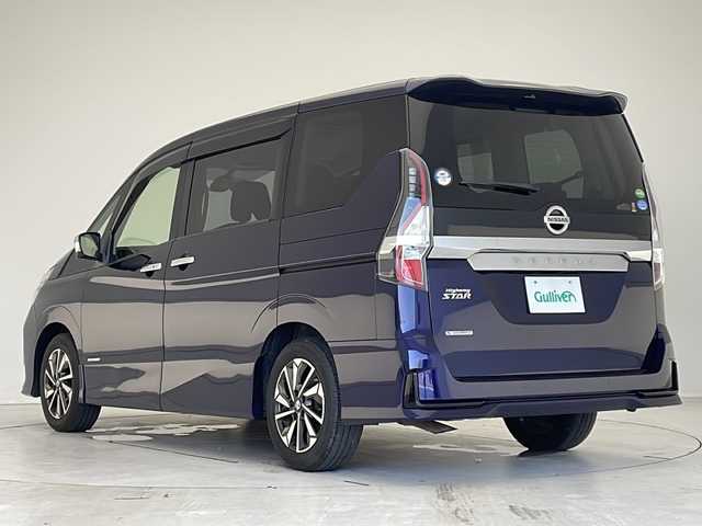 日産 セレナ ハイウェイスター 愛知県 2020(令2)年 4.4万km アズライトブルー プロパイロット/衝突軽減システム/純正10型ナビ　ＳＤカードなし/フリップダウンモニター/全方位カメラ/両側パワースライドドア/クルーズコントロール/フルセグ/CD DVD/Bluetooth/バックカメラ/コーナーセンサー/純正アルミホイール/ブラインドスポットモニター/LEDヘッドライト/リアオートエアコン/ドライブレコーダー/ETC/ステアリングスイッチ/スマートキー/プッシュスタート