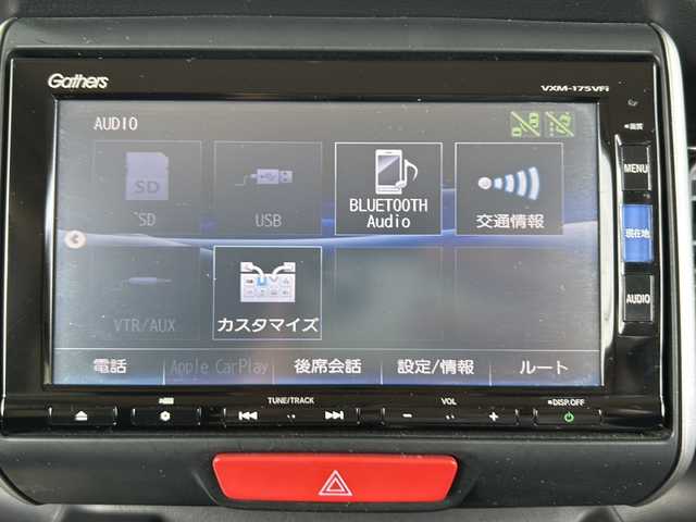 ホンダ Ｎ ＢＯＸ カスタムG SSブラックスタイル 静岡県 2017(平29)年 5.1万km クリスタルブラックパール 純正ナビ　/バックカメラ　/両側パワースライドア　/衝突軽減ブレーキ　/ＥＴＣ　/ドライブレコーダー　/ＨＩＤヘッドライト　/純正１４アルミホイール　/シートヒーター　/スマートキー　/プッシュスタート/横滑り防止装置/アイドリングストップ/Bluetooth/オートライト